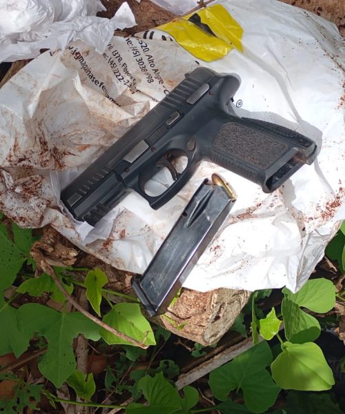 Imagem referente a DH apreende arma e prende suspeito de matar Rafael Lustoza Barreto