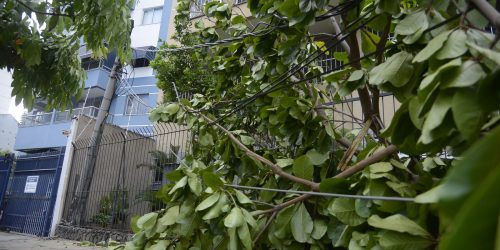 Imagem referente a Rio registra fortes ventos devido à passagem de frente fria