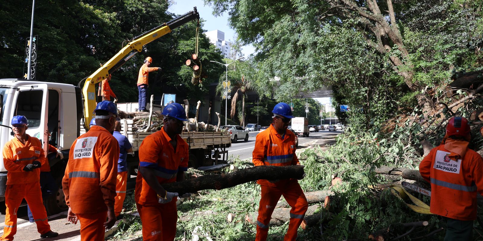 Após ventania, São Paulo tem 1,5 milhão de clientes sem energia Imagem referente a Após ventania, São Paulo tem 1,5 milhão de clientes sem energia