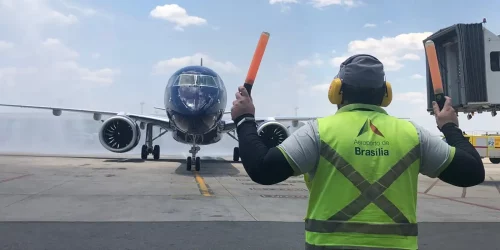 Imagem referente a Ventania em Congonhas e Guarulhos impacta Aeroporto de Brasília