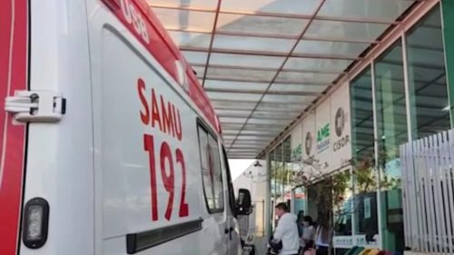 Mulher é atropelada em frente ao CISOP em Cascavel Imagem referente a Mulher é atropelada em frente ao CISOP em Cascavel