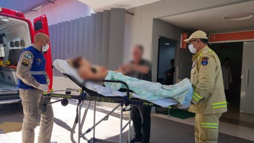 Mulher é socorrida pelo Siate em academia no Coqueiral Imagem referente a Mulher é socorrida pelo Siate em academia no Coqueiral