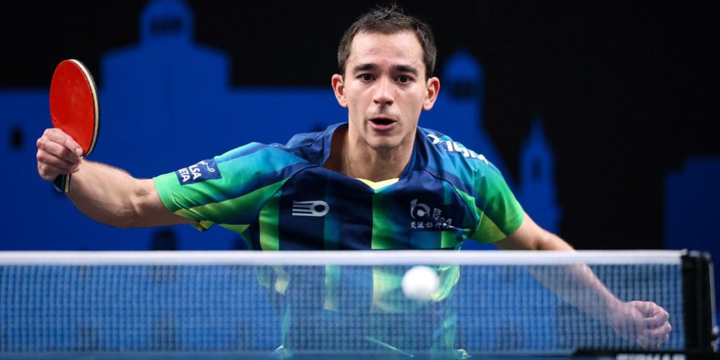 Calderano é eliminado por Lebrun na estreia de simples do WTT Finals Calderano é eliminado por Lebrun na estreia de simples do WTT Finals