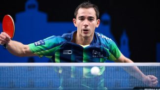 Calderano é eliminado por Lebrun na estreia de simples do WTT Finals Calderano é eliminado por Lebrun na estreia de simples do WTT Finals