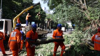 Há dois dias sem luz, moradores de São Paulo se adaptam e protestam Há dois dias sem luz, moradores de São Paulo se adaptam e protestam