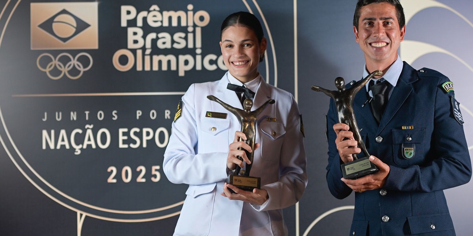 Caio Bonfim e Maria Clara Pacheco vencem Prêmio Brasil Olímpico Imagem referente a Caio Bonfim e Maria Clara Pacheco vencem Prêmio Brasil Olímpico