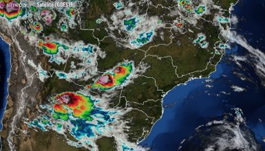 Imagem referente a Chuvas intensas: Cascavel pode enfrentar até 60 mm de precipitação em 24 horas
