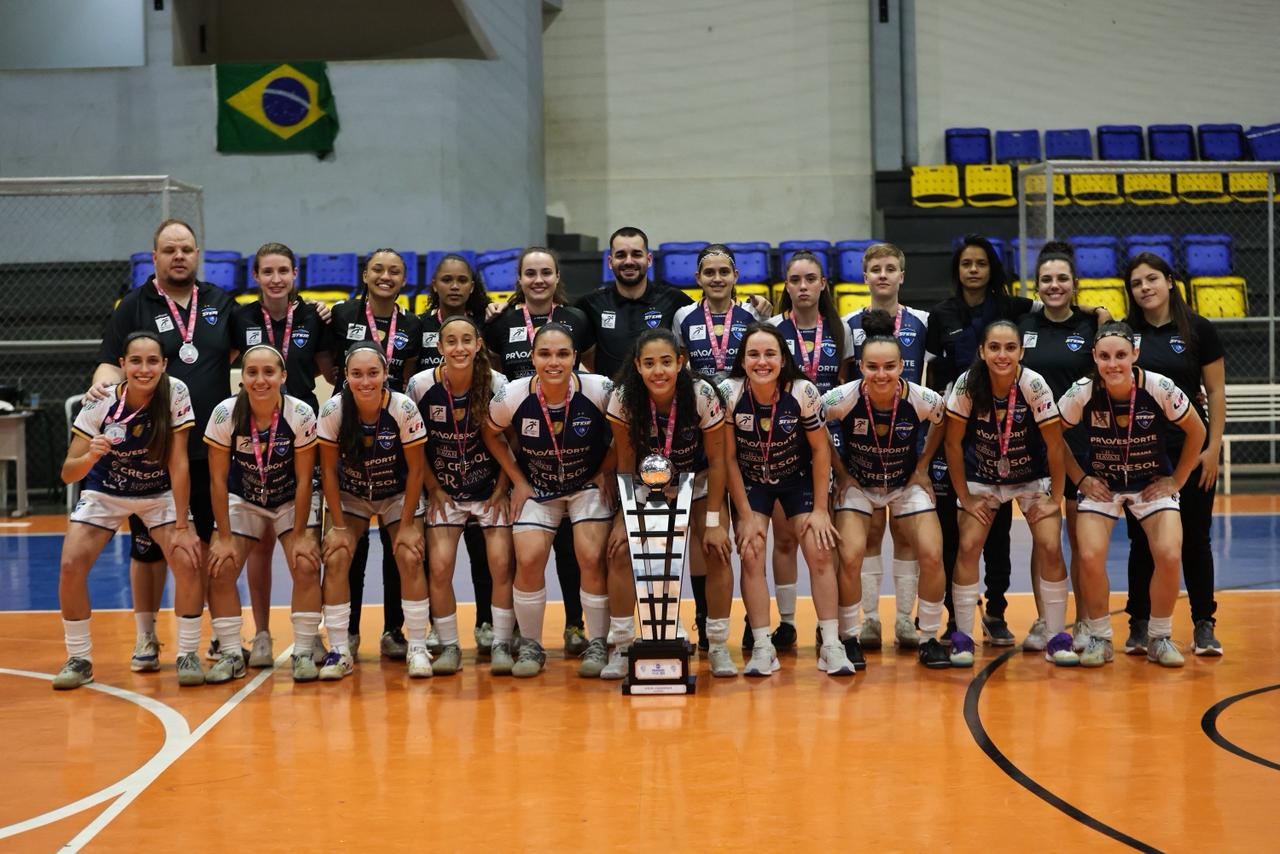 Stein Cascavel Futsal é vice-campeã do Campeonato Estadual Sub-20