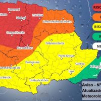 Cascavel terá alerta laranja para tempestades severas neste fim de semana, aponta previsão do Simepar Imagem referente a Cascavel terá alerta laranja para tempestades severas neste fim de semana, aponta previsão do Simepar
