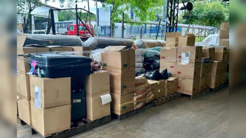 Receita Federal R$ 4 milhões em mercadorias apreendidas para oito entidades beneficentes de Foz Receita Federal R$ 4 milhões em mercadorias apreendidas para oito entidades beneficentes de Foz