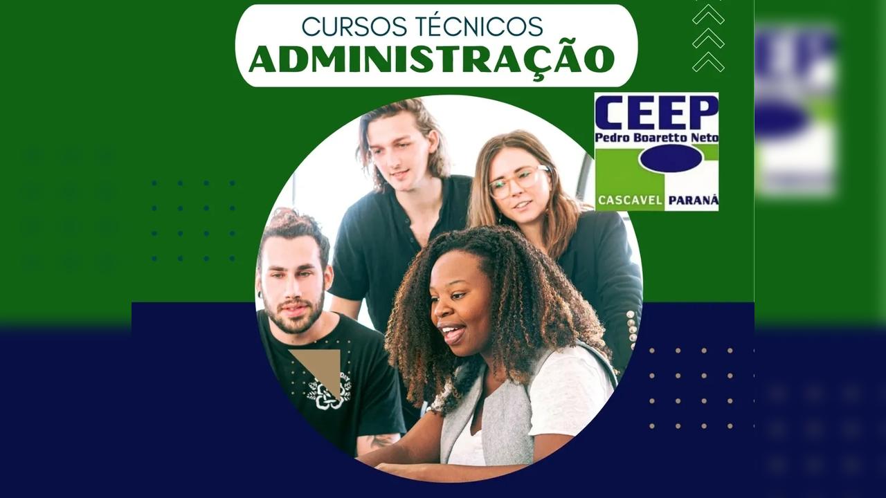 Inscrições para curso técnico em Administração terminam neste domingo em Cascavel