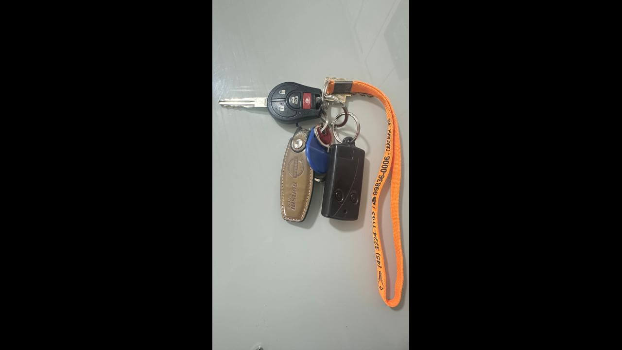 Foi encontrada uma chave no bairro Centro