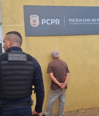 Homem de 45 anos desobedece medida protetiva e é detido pela GM Imagem referente a Homem de 45 anos desobedece medida protetiva e é detido pela GM