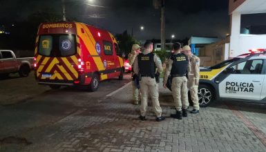 PM atende chamado de ferimento por arma branca e descobre falso alarme em Cascavel Imagem referente a PM atende chamado de ferimento por arma branca e descobre falso alarme em Cascavel