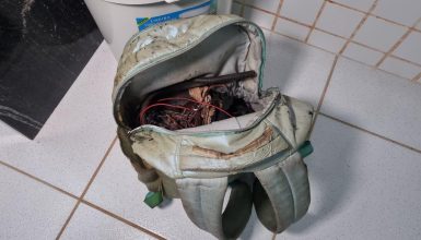 Homem é detido ao furtar fios em pátio de máquinas do município em Cascavel Imagem referente a Homem é detido ao furtar fios em pátio de máquinas do município em Cascavel