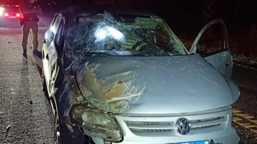 Capotamento deixa duas vítimas na PR-471, em Catanduvas Capotamento deixa duas vítimas na PR-471, em Catanduvas