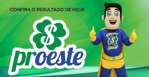 Confira os ganhadores do PROESTE deste domingo Imagem referente a Confira os ganhadores do PROESTE deste domingo
