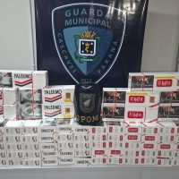 GPOM apreende grande quantidade de cigarros na Rodoviária de Cascavel Imagem referente a GPOM apreende grande quantidade de cigarros na Rodoviária de Cascavel