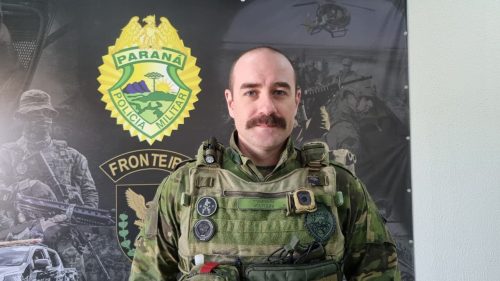 Uno carregado com drogas estava com placas clonadas, diz oficial do BPFron Imagem referente a Uno carregado com drogas estava com placas clonadas, diz oficial do BPFron