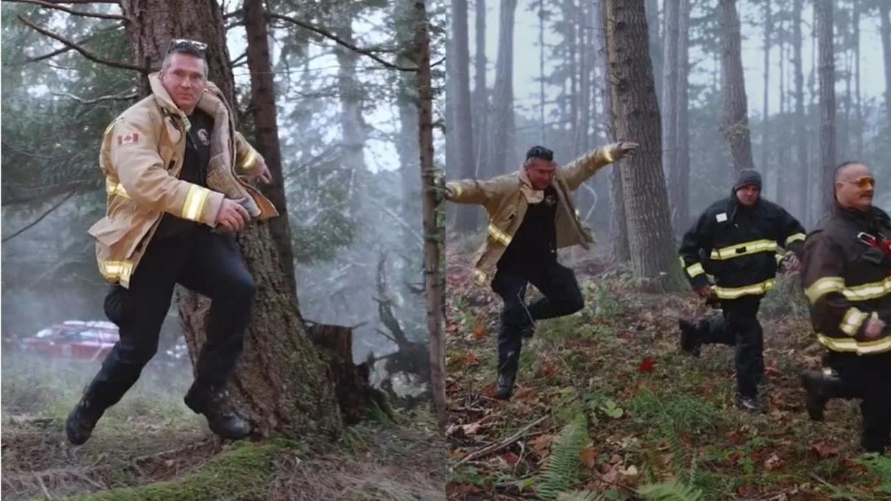 "Essa é a pele de um BOMBEIRO, Bella": Bombeiros recriam cena do filme Crepúsculo "Essa é a pele de um BOMBEIRO, Bella": Bombeiros recriam cena do filme Crepúsculo
