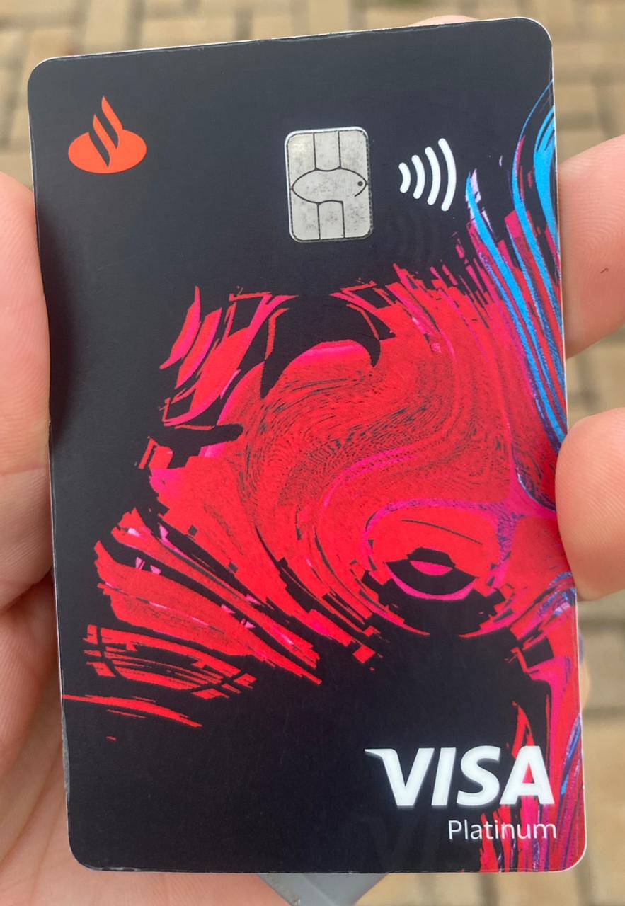 Cartão de débito Visa é encontrado no Santa Cruz, em Cascavel