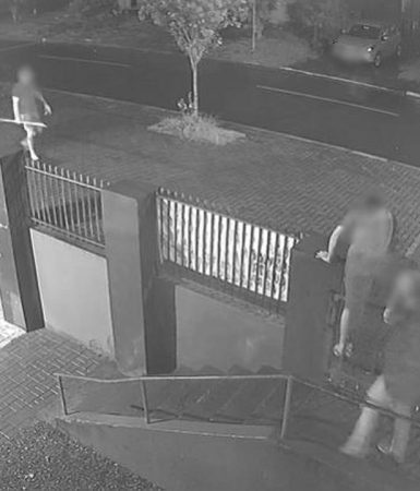 Câmeras flagram possível tentativa de invasão na Associação do Periolo Imagem referente a Câmeras flagram possível tentativa de invasão na Associação do Periolo