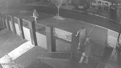 Câmeras flagram possível tentativa de invasão na Associação do Periolo Imagem referente a Câmeras flagram possível tentativa de invasão na Associação do Periolo