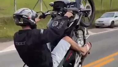 Imagem referente a PCPR cumpre buscas contra suspeitos de praticar manobras ilegais com motocicletas