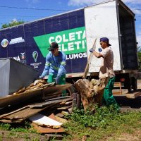 Sema nos Bairros chega ao Periolo com serviços ambientais e coleta de eletrônicos Imagem referente a Sema nos Bairros chega ao Periolo com serviços ambientais e coleta de eletrônicos