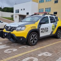 Mulher em posse de celular furtado em loja no Centro de Cascavel é presa pela PM Imagem referente a Mulher em posse de celular furtado em loja no Centro de Cascavel é presa pela PM