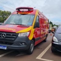 Mulher machuca a mão em cilindro de pastelaria no Centro de Cascavel Imagem referente a Mulher machuca a mão em cilindro de pastelaria no Centro de Cascavel