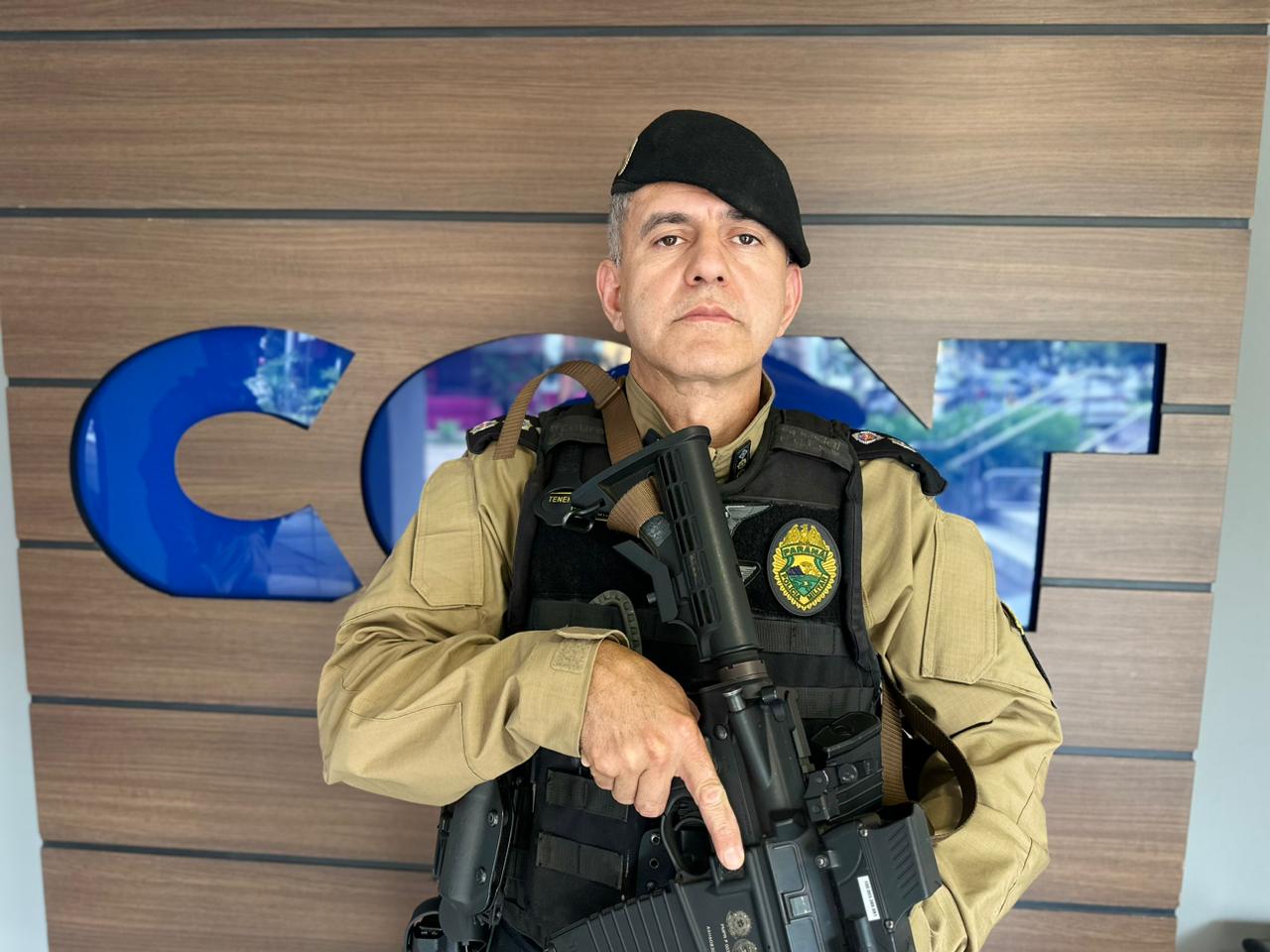 Comandante da PM de Cascavel não aceita ‘vista grossa’ e promete endurecer em 2026: “Quero prender muito ladrão”