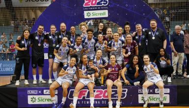 Stein Cascavel perde na prorrogação e fica com o vice-campeonato da Liga Feminina de Futsal Imagem referente a Stein Cascavel perde na prorrogação e fica com o vice-campeonato da Liga Feminina de Futsal