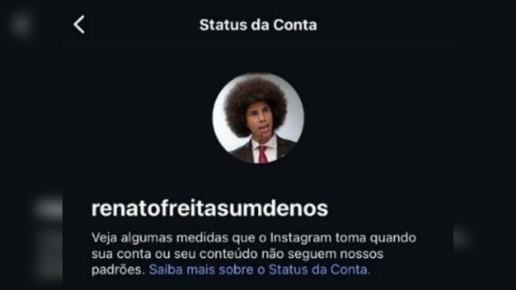 Instagram dá “gelo” em Renato Freitas e Justiça nega pedido para descongelar conta Instagram dá “gelo” em Renato Freitas e Justiça nega pedido para descongelar conta