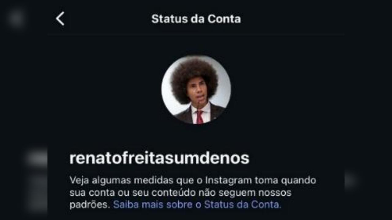Instagram dá "gelo" em Renato Freitas e Justiça nega pedido para descongelar conta Instagram dá "gelo" em Renato Freitas e Justiça nega pedido para descongelar conta