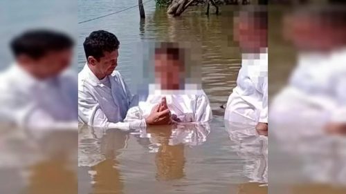 Pastor é preso por matar mulher e jogar corpo em rio de batismo Imagem referente a Pastor é preso por matar mulher e jogar corpo em rio de batismo