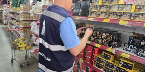 Natal Seguro: Inmetro flagra 90 mil produtos com irregularidades Imagem referente a Natal Seguro: Inmetro flagra 90 mil produtos com irregularidades