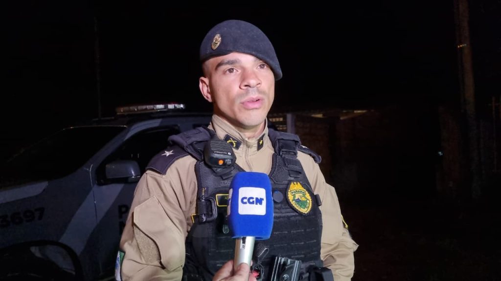 Mulher esfaqueada no Cascavel Velho: Segundo PM, suspeito nega culpa e diz que “tentou tirar a faca dela”