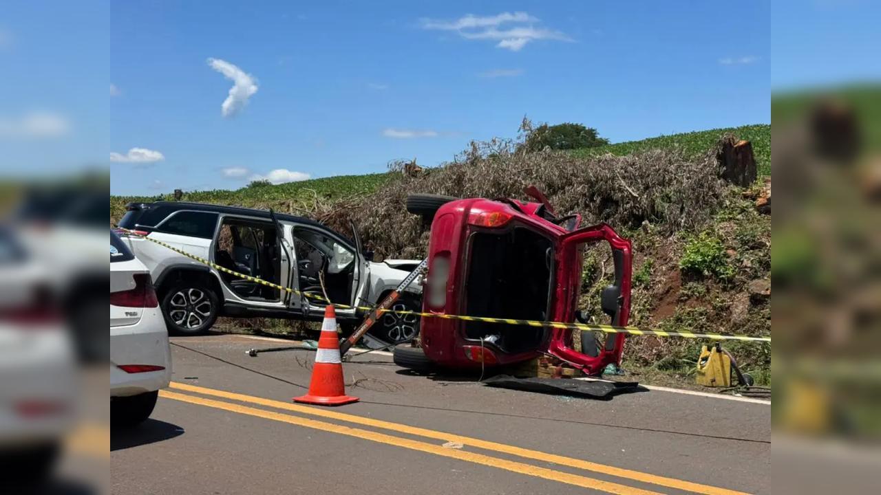 Acidente grave na PR-180 resulta em duas mortes e feridos no sudoeste do Paraná