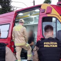 Imagem referente a Jovem fica ferido após queda ou possível atropelamento na região central de Cascavel