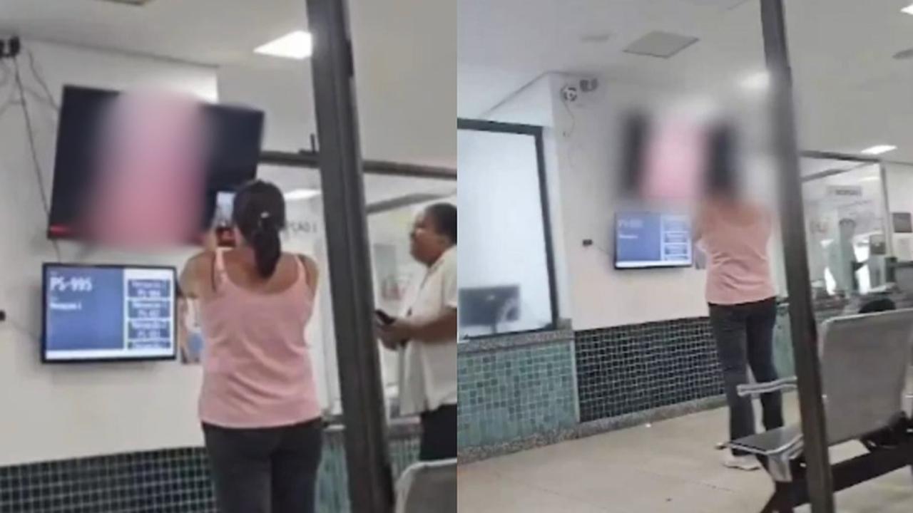 Pacientes são surpreendidos com "proibidão" passando na TV em recepção de pronto-socorro Pacientes são surpreendidos com "proibidão" passando na TV em recepção de pronto-socorro