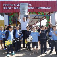 Imagem referente a Com mais de 30 anos de história, Escola Maria Fumiko é entregue revitalizada para comunidade escolar