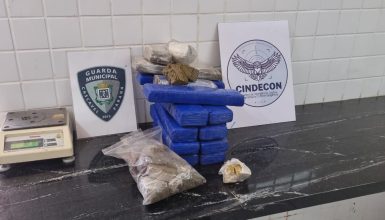 Imagem referente a Guarda Municipal recupera ferramentas furtadas e apreende 10 kg de drogas