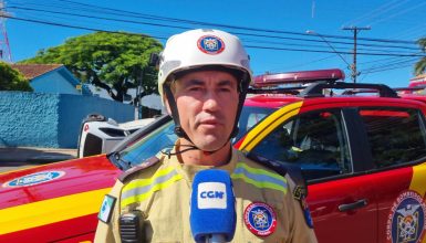 Imagem referente a Oficial dá detalhes de capotamento com seis vítimas em Cascavel