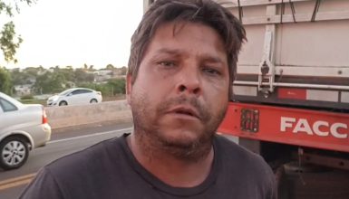 Condutor de Irati conta como foi a dinâmica de engavetamento entre caminhões em Cascavel Imagem referente a Condutor de Irati conta como foi a dinâmica de engavetamento entre caminhões em Cascavel