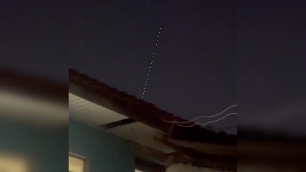 Luzes misteriosas no céu de Cascavel voltam a chamar atenção de moradores