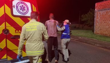 Suspeito de agredir a própria mulher é espancado pelo enteado no Bairro Periolo Imagem referente a Suspeito de agredir a própria mulher é espancado pelo enteado no Bairro Periolo