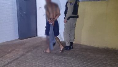 Imagem referente a Briga de casal termina em mordidas e homem detido em Cascavel