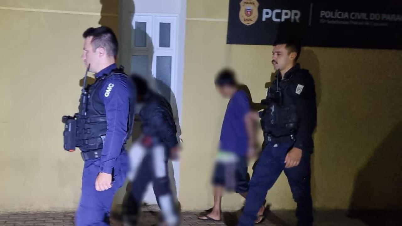 Dois homens são detidos suspeitos de furto em metalúrgica de Cascavel