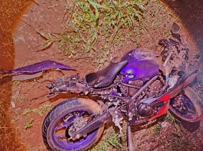 Motociclista de 23 anos morre em acidente na PR-488, em Santa Helena Imagem referente a Motociclista de 23 anos morre em acidente na PR-488, em Santa Helena